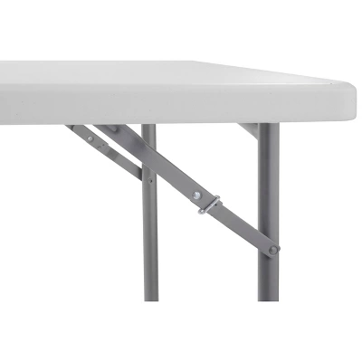 36"x36" Heavy Duty Folding Card Table Speckled Gray - Hampden Furnishings 5 36"x36" Heavy Duty Folding Card Table Speckled Gray - Hampden Furnishings - Image 3