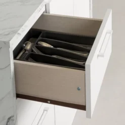 Myro Kitchen Island Faux White Marble/White - South Shore -Dine Furniture GUEST 685474f4 e6a5 42da b8a2 34e1a80ee86a