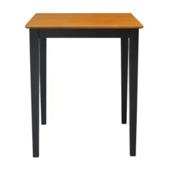 Solid Wood Top Table With Shaker Legs Black/Red International Concepts 18 Solid Wood Top Table With Shaker Legs Black/Red International Concepts -Dine Furniture GUEST 687465cd b7af 40d3 9675 f72a6f203da8