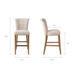 30" Lorsted Barstool Cream -Dine Furniture GUEST 69095e5c 2213 4768 8aa1 7e4868976b79