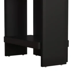 5pc Knolle Park Wood Counter Height Dining Set Black With Oak Wire Brush Finished Top - Hillsdale Furniture -Dine Furniture GUEST 691ab4a9 b7da 4b70 b732 4f7140fc178d