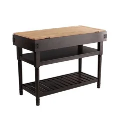 Waymore Stationary Kitchen Island Gray - Aiden Lane -Dine Furniture GUEST 69be5727 bb0a 4787 b975 845aa09cbc3b