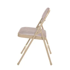 Set Of 4 Deluxe Fabric Padded Folding Chairs With Frame - Hampden Furnishings -Dine Furniture GUEST 69d901e1 9ffc 4208 9704 7af8e78390ba