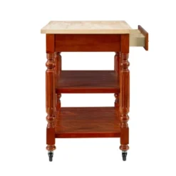 Barker Kitchen Cart And Islands - Linon -Dine Furniture GUEST 6cff406f f71f 4e2c 858c 73a4d069d5b2