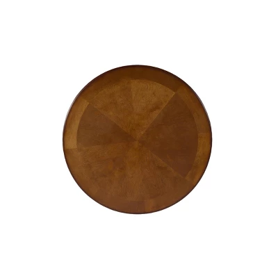 3pc Carter Pub Dining Set Metal/Tan/Cherry - Powell Company 5 3pc Carter Pub Dining Set Metal/Tan/Cherry - Powell Company - Image 3