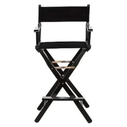 Casual Home Portable Bar Height Directors Chair With Wood Frame, Canvas Seat And Back, And Removable Footrest, Black (2 Pack) 9 Casual Home Portable Bar Height Directors Chair With Wood Frame, Canvas Seat And Back, And Removable Footrest, Black (2 Pack) -Dine Furniture GUEST 6e354f52 df5f 4555 ab2a 6386f854ce0a