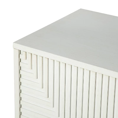 Rudy 65'' Wide Modern Buffet Cabinet Sideboard With Metal Legs| KARAT HOME 4 Rudy 65'' Wide Modern Buffet Cabinet Sideboard With Metal Legs| KARAT HOME - Image 2