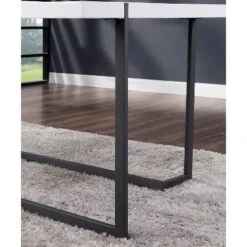 7pc Mcguffey Contemporary Dining Table Dining Set White/Black/Ivory - MiBasics -Dine Furniture GUEST 7083adb0 5b9b 4a7f 9bc9 77a33b2ee058