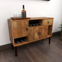 Modern Mango Wood Buffet Brown - Olivia & May 32 Modern Mango Wood Buffet Brown - Olivia & May -Dine Furniture GUEST 71eadab4 541e 4d1d 9a4b e9b808396ca1