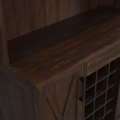 Home Source Bar Cabinet With Wine Rack In Charcoal Finish 12 Home Source Bar Cabinet With Wine Rack In Charcoal Finish -Dine Furniture GUEST 73d7ddab 70ad 4989 a55f df12c5027a78