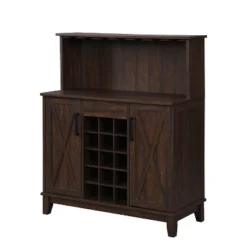 Home Source Bar Cabinet With Wine Rack In Charcoal Finish 16 Home Source Bar Cabinet With Wine Rack In Charcoal Finish -Dine Furniture GUEST 73ff6dca 017f 4115 9072 46f65646846a