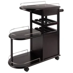 Jimmy Entertainment Cart Dark Espresso - Winsome -Dine Furniture GUEST 741fc2bc 37e7 471d 9101 d2590d4e66e4