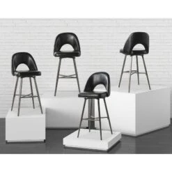 Tilano Modern Counter&Bar Stool,set Of 4 With Cutout Design | ARTFUL LIVING DESIGN -Dine Furniture GUEST 7429e3df a9b9 4910 8abe 1343aa2b5f04