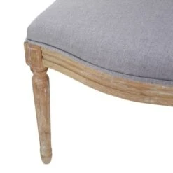 Set Of 4 Phinnaeus French Country Fabric Dining Chairs Light Gray/Natural - Christopher Knight Home -Dine Furniture GUEST 75238e35 783c 4025 be49 ee43b723b767