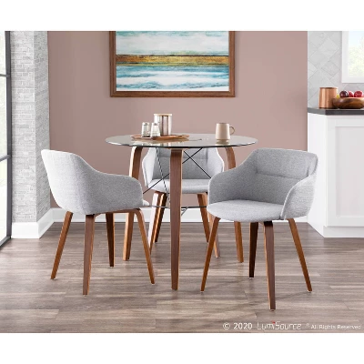 34" Trilogy Round Dining Table - LumiSource 10 34" Trilogy Round Dining Table - LumiSource - Image 8