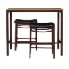 3pc Betty Pub Dining Sets Wood/Brown - Linon 1 3pc Betty Pub Dining Sets Wood/Brown - Linon -Dine Furniture GUEST 773b94f1 02f4 4913 9248 80d2ed62aab8