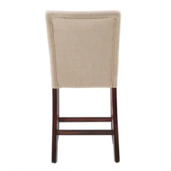Set Of 2 24" Quinby Counter Height Barstools Wood - Inspire Q -Dine Furniture GUEST 7740c9a8 cf34 45d5 a018 09d8f144f57e