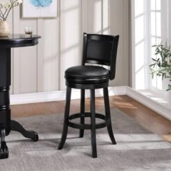 29" Augusta Swivel Barstool Wood - Boraam -Dine Furniture GUEST 7aa4944f 4281 4b81 9301 28c607efc0c8