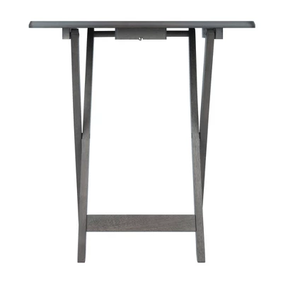 5pc Set Dorian Snack Tables Oyster Gray - Winsome 9 5pc Set Dorian Snack Tables Oyster Gray - Winsome - Image 7