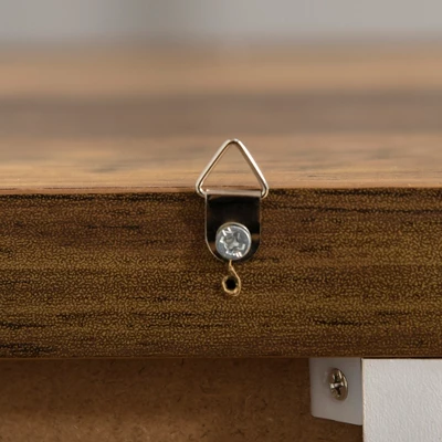 HOMCOM Rustic Farmhouse Accent Buffet Cabinet, Sideboard With Sliding Barn Door And Interior Shelves, White/Brown 6 HOMCOM Rustic Farmhouse Accent Buffet Cabinet, Sideboard With Sliding Barn Door And Interior Shelves, White/Brown - Image 4