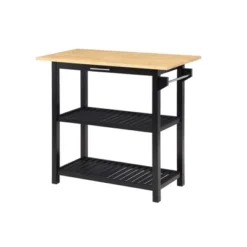 Designs2Go 3 Tier Butcher Block Kitchen Prep Island With Drawer - Breighton Home -Dine Furniture GUEST 7d961370 ca9e 4cd8 a177 59f9e229aeba