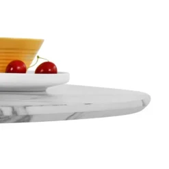 Harris 59'' Artificial Top Oval Dining Table With Pedestal Base In White-The Pop Maison 15 Harris 59'' Artificial Top Oval Dining Table With Pedestal Base In White-The Pop Maison -Dine Furniture GUEST 7fb8475b d9b9 4ec3 9b1a e1d31288d306