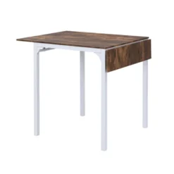 Farmhouse 5-piece Counter Height Drop Leaf Dining Table Set-ModernLuxe -Dine Furniture GUEST 80ce57a4 b525 4a39 9c68 5206b84c3f73