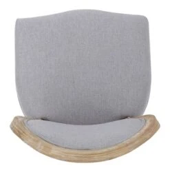 Set Of 4 Phinnaeus French Country Fabric Dining Chairs Light Gray/Natural - Christopher Knight Home -Dine Furniture GUEST 83c98a65 9321 413c 91c8 ae7e89e1ebee