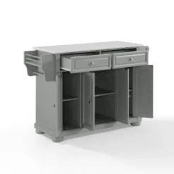 Alexandria Granite Top Kitchen Island/Cart Gray - Crosley 20 Alexandria Granite Top Kitchen Island/Cart Gray - Crosley -Dine Furniture GUEST 83dd459a 130c 484a a118 141aac5bbc2f
