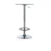 Keelan Adjustable Bar Height Pub Table Chrome - Powell Company -Dine Furniture GUEST 84a1119f 86ba 496b 993b 9330cb1f2676 1
