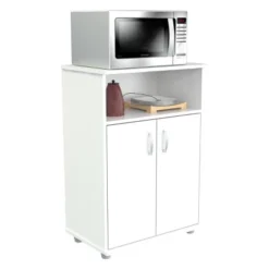 4 Shelves Kitchen Storage Cabinet White - Inval -Dine Furniture GUEST 84df58bb 8e19 4c80 b33c 11a48b13cfa1