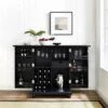 Cambridge Expandable Bar Cabinet Black - Crosley 2 Cambridge Expandable Bar Cabinet Black - Crosley -Dine Furniture GUEST 84e5a636 bce5 4882 a5f4 a0c96e4b945a