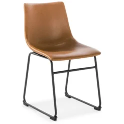 Set Of 2 Lakewood Dining Chair Tan - Poly & Bark -Dine Furniture GUEST 85dc8d35 3737 4c2c ac6b e08cd21cbea3