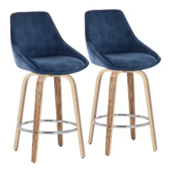 Set Of 2 Diana Counter Height Barstools - LumiSource 23 Set Of 2 Diana Counter Height Barstools - LumiSource -Dine Furniture GUEST 86ba80bf 7165 4712 b193 e04cb3175f17
