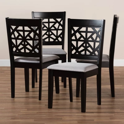 Set Of 4 Jackson Dining Chair - Baxton Studio 7 Set Of 4 Jackson Dining Chair - Baxton Studio - Image 5
