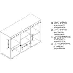 Modern Industrial Storage Cabinet With Sliding Doors - Glitzhome 20 Modern Industrial Storage Cabinet With Sliding Doors - Glitzhome -Dine Furniture GUEST 872831a7 049d 4290 a75e a7729f33a5dc