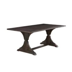 5pc Strasbourg Rustic Dining Table Set Antique Black - HOMES: Inside + Out 19 5pc Strasbourg Rustic Dining Table Set Antique Black - HOMES: Inside + Out -Dine Furniture GUEST 87522ccc 1b6f 44ce 95f9 a62dd304e864