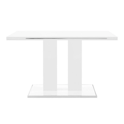 5pc Amanda Rectangular Dining Set White - Armen Living 4 5pc Amanda Rectangular Dining Set White - Armen Living - Image 2