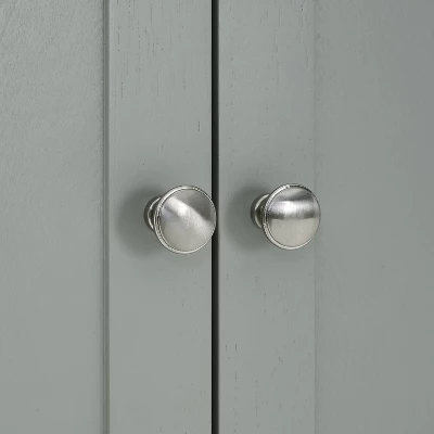 Harper Convertible Pantry Closet Gray - Crosley 16 Harper Convertible Pantry Closet Gray - Crosley - Image 14