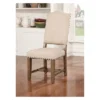 Set Of 2 Jellison Transitional Fabric Dining Chair Light Oak - HOMES: Inside + Out -Dine Furniture GUEST 89c80ba9 1019 46b8 880a 0165f0f41c89