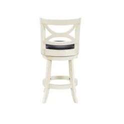 Florence Swivel Barstool Hardwood/White - Boraam -Dine Furniture GUEST 8a07e373 dbd4 498e 873f f6e7f15e739c
