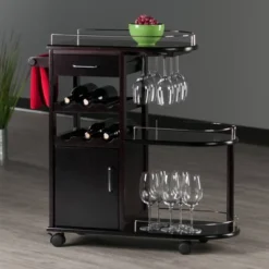 Jimmy Entertainment Cart Dark Espresso - Winsome -Dine Furniture GUEST 8a1fdac8 571d 4434 8ea9 bc54d0961b70