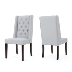 Set Of 2 Blythe Tufted Dining Chairs - Christopher Knight Home -Dine Furniture GUEST 8a2092d8 0213 466b b003 e7d75189dc0f