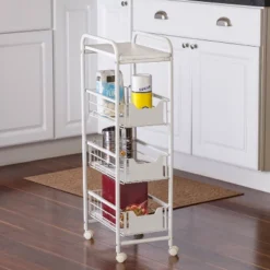 Honey-Can-Do 4 Tier Slim Cart With Pull-Out Baskets 19 Honey-Can-Do 4 Tier Slim Cart With Pull-Out Baskets -Dine Furniture GUEST 8c974b6e ac9a 4818 b297 736e59fecc8f