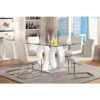 7pc SpeareltonĀ Double Oval Pedestal Dining Table Set White - HOMES: Inside + Out 1 7pc SpeareltonĀ Double Oval Pedestal Dining Table Set White - HOMES: Inside + Out -Dine Furniture GUEST 8e4636b1 168b 4532 8e3b 8ae02e985228
