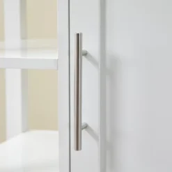 HOMCOM Compact Kitchen Island Cart On Wheels, Rolling Utility Trolley Cart With Storage Shelf & Drawer For Dining Room -Dine Furniture GUEST 8f84a254 606c 4744 a0df 1806a56dc824