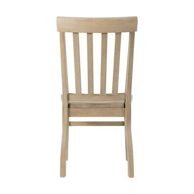 Set Of 2 Liam Slat Back Chairs Natural - Picket House Furnishings 5 Set Of 2 Liam Slat Back Chairs Natural - Picket House Furnishings - Image 3