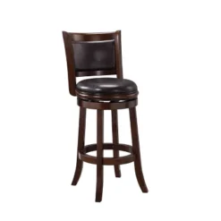 29" Augusta Swivel Barstool Wood - Boraam -Dine Furniture GUEST 91eded34 f765 4f1a 866a 2b62b6dca400