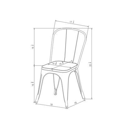 Carlisle High Back Dining Chair - Threshold 7 Carlisle High Back Dining Chair - Threshold - Image 5