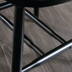 2pk New Grange Spindle Back Chairs Black - Sauder